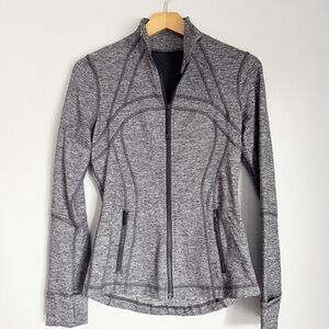Women's Lululemon Gray Zip-Up define Jacket